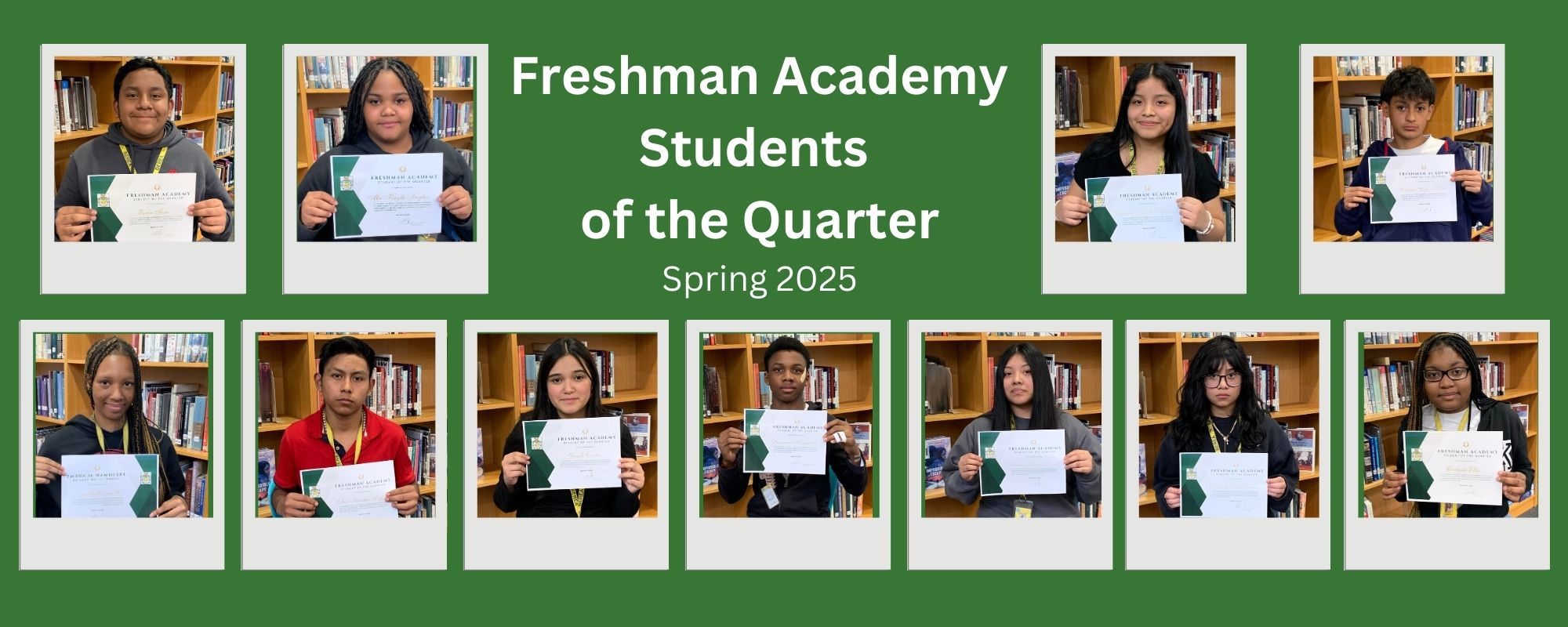 students of the quarter